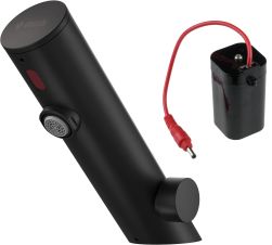 Sense bateria umywalkowa bezdotykowa z regulacją temperatury 4xAA czarna BQR_N29R