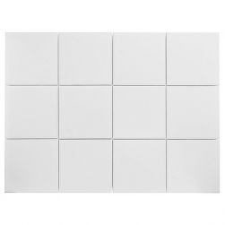 Dunin białe kafelki na ściane podłoge białe kosteczki  10x10