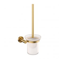 Modern Project szczotka toaletowa wisząca złoto szczotkowane MP60620GLB