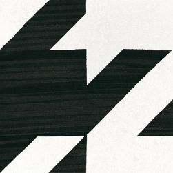 Caprice Deco Tweed B&W 20x20 płytka patchworkowa