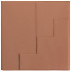 Casbah Decor Mix Terracotta 12,5x12,5 płytka dekoracyjna wz&oacute;r 3
