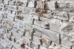 Basalto Natural 37,5x10 kamień dekoracyjny kompozycja ścienna pod kątem