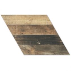 Realonda płytka na ściane płytka drewnopodona jodełka Diamond Pallet Tobacco Chevron