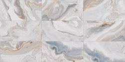 kompozycja dziewięciu płytek imitujących kamień kolorowych Les Bijoux Doinyo-R Polished 59,3x119,3