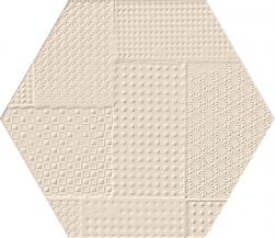 Sixty Esagona Timbro Sabbia Silktech 21x18,2 płytka heksagonalna