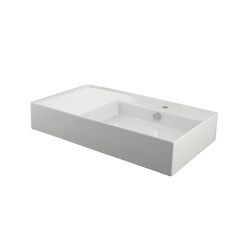 Noken Essence C umywalka wisząca prostokątna prawa 80 cm biały 100243664