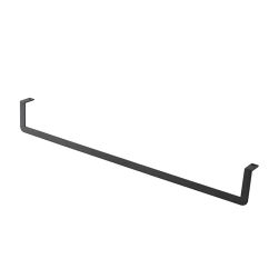 Essence C Wieszak na ręcznik ścienny 80 cm czarny mat 100289842