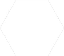 Hexa Hub Blanco 14x16 płytka heksagonalna