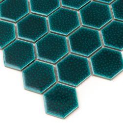 zbliżenie Hexagon Maui 51 27,1x28 mozaika dekoracyjna