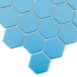 zbliżenie Hexagon Montana 51 Matt 27,1x28 mozaika dekoracyjna