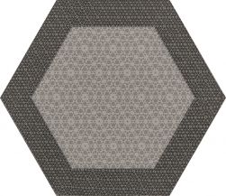hexagon  kafelki na ściane podłoge matowe nowoczesna łazienka