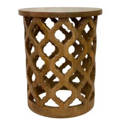 Huggen Smal stolik kawowy 45 cm karmel JRC3-M16