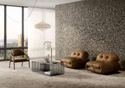 Fioranese I Ciottoli Sassi Grigio Matte 90,6x90,6 płytka imitująca lastryko