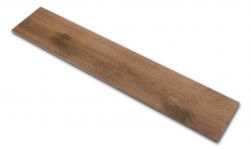 Płytka gresowa imitująca drewno brązowa At.Boreal Nut 23x120