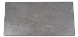 Szara płytka podłogowa imitująca kamień Halley Silver Lapatto 60x120