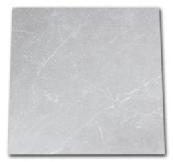 Płytka imitująca kamień w kolorze jasnoszarym Soapstone Silver 60x60 Mat