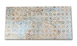 Płytka dekoracyjna imitująca stary dywan wielkokolorowa Carpet Vestige Natural 50x100 wzór 2