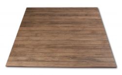 Połączenie brązowych płytek drewnopodobnych ze żłobieniami Woodland Cedro 33x100