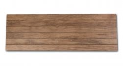 Brązowa płytka drewnopodobna ze żłobieniami Woodland Cedro 33x100