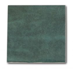Zielona cegiełka ścienna kwadratowa Artisan Moss Green 13,2x13,2