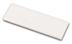 Cegiełka ścienna biała w połysku Mallorca White 6,5x20
