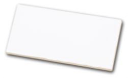 Cegiełka ścienna w kolorze białym Masia Blanco 7,5x15