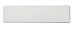 Biała cegiełka ścienna Stromboli Plume White 9,2x36,8