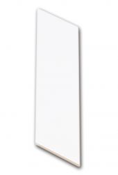 Cegiełka w kolorze białym ucięta na ukos Chevron White Left 18,6x5,2