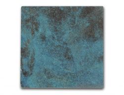 Płytka kwadratowa w kolorze turkusowym Azul Green River 15x15