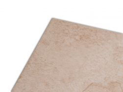 Zbliżenie na detale płytki imitującej kamień jasnej Boliwia Migdał 33,3x33,3