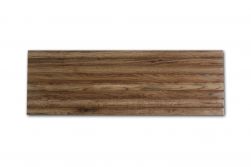 Brązowa płytka imitująca drewno z reliefową powierzchnią Parma Wood Relief 25x75