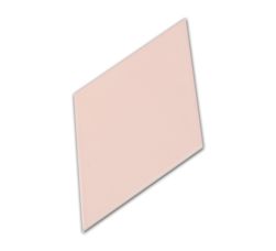 Jasnoróżowa płytka w kształcie rombu matowa Bloom Losange Rose Mat 15,2x26,3