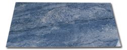 Płytka imitująca kamień w kolorze niebieskim i zaznaczonym połyskiem Milos Blue 60x120