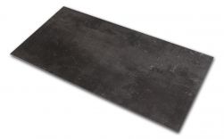 Płytka podłogowa czarna imitująca metal Metal Titanium 60x120