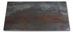 Płytka imitująca metal brązowa Corten-a 60x120 wzór 1
