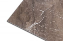 Szczegóły powierzchni płytki imitującej kamień brązowej Lusso Cafe 60x120