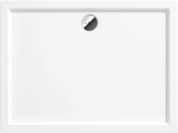 widok z g&oacute;ry Jasmin brodzik prostokątny 120x90 cm biały KGJ_043B