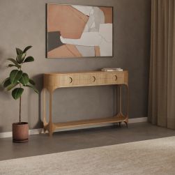 Table4u Lucia konsola dąb naturalny 140x30