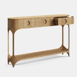 Table4u Lucia konsola dąb naturalny 140x30