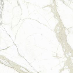 Marmi Maxfine White Calacatta Bright 150x150 płytka imitująca marmur wzór 1