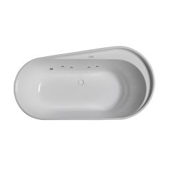 Liem wanna akrylowa wolnostojąca 185x95 biały błyszczący 100327686