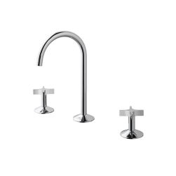 Lignage bateria umywalkowa 3-otworowa chrom 100311383