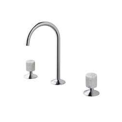 Lignage bateria umywalkowa  3-otworowa chrom 100324509