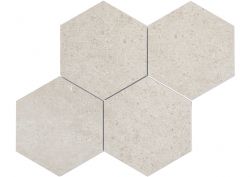 Malla Hexagono Limestone Arena 30x30 mozaika heksagonalna