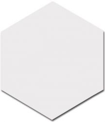 Equipe hexagon biały na ściane płytki do lazienki kuchni salonu w połysku