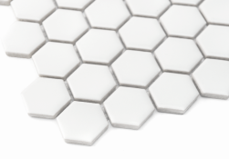 zbliżenie na Mini Hexagon Beetle Mat 26x30 mozaika dekoracyjna