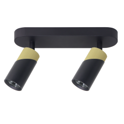 Miraglo Neo Black Gold Spot 2xGU10