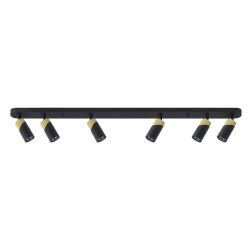 Milagro Neo Black Gold Spot 6xGU10