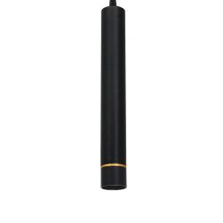 zbliżenie na Milagro Track Pendant black/gold 3W LED industrialny