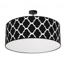 Lampa wisząca Pierre black 3xE27 minimalistyczna milagro